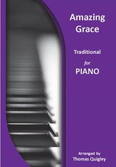 Amazing Grace piano sheet music cover